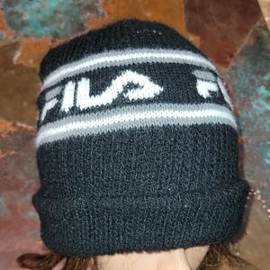 Made In USA. 90s. FILA. Beanie. One Size Fits All.